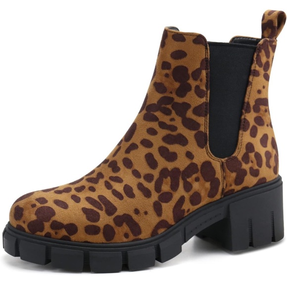 NWT Women Platform Ankle Boots - Picture 1 of 3